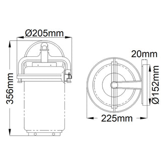 Andover Outdoor Wall Lanterns (6872804229180)