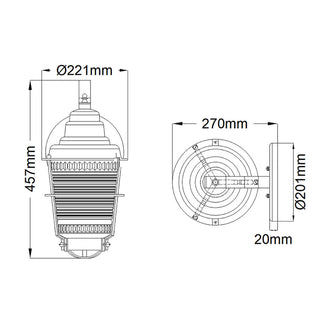 Chance Harbor Outdoor Wall Lanterns (6872805507132)