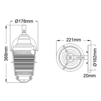 Chance Harbor Outdoor Wall Lanterns (6872805507132)