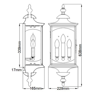 Market Square Outdoor Wall Lantern (6872806391868)