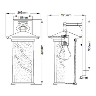 Morris Outdoor Wall Lanterns (6873243811900)