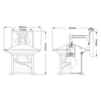 Morris Outdoor Wall Lanterns (6873243811900)