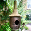 Copper and Wood Birdhouse or Feeder (4650634739772)