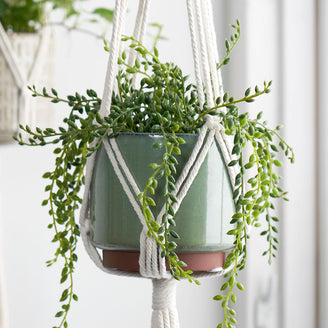 Macramé Plant Pot Hanger (4652489080892)