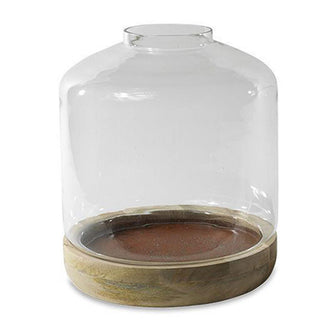 Terrarium Display Dome with Wooden Base (4651882086460)