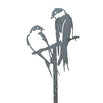 Metalbird Pair of Swallows Plant Stake (7088704192572)