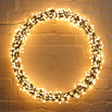 Opulent Outdoor Illuminated Berry LED Wreath (7155341033532)