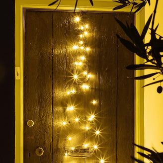 Outdoor Illuminated Door Tree with LED Lights (7155333136444)