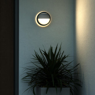 Oliver Outdoor Round Wall Light (7136119783484)