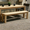 Antibes Teak Bench Seat Pads