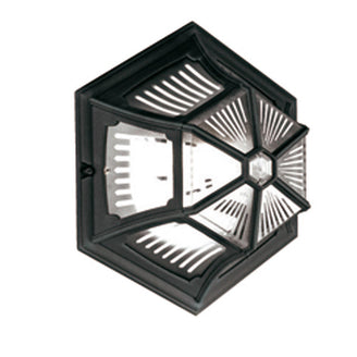 Parish Outdoor Flush Ceiling Lantern (4648696152124)