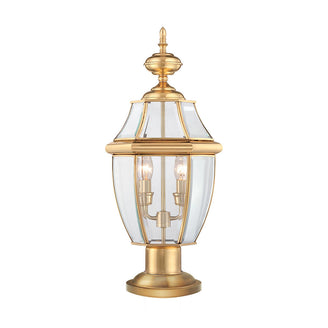 Newbury Outdoor Pedestal Lantern (4649161850940)