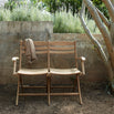 Selandia Teak 2-Seater Folding Chair (6904364040252)