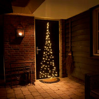 Outdoor Door Illuminated Christmas Tree (4648600666172)