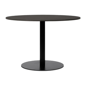 Ronda Black Round Bistro Tables (6849760460860)