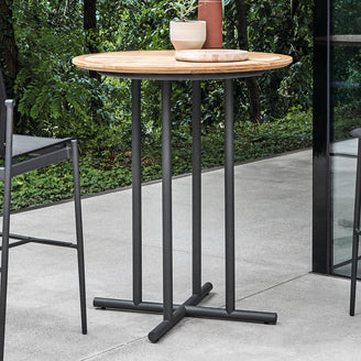 Whirl Round Outdoor Bar Table (4648644673596)