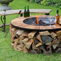 Firebowl Table with Lid